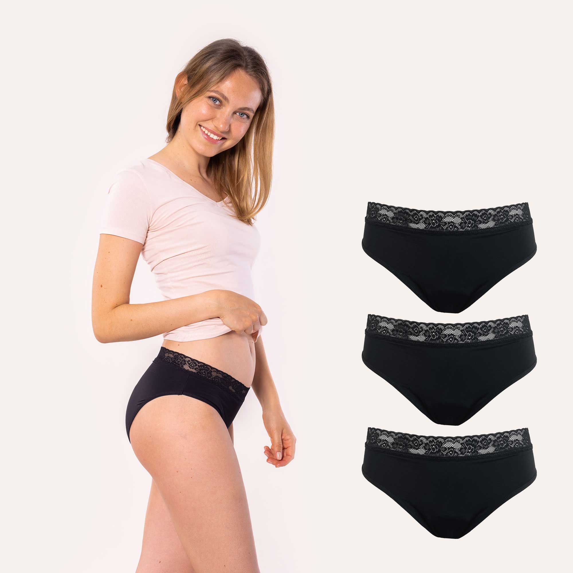 Period Underwear Floral Classic (Set of 3)