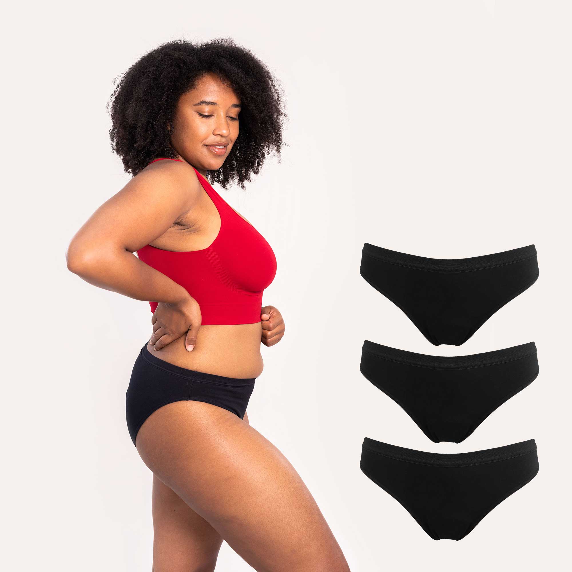 Selenacare Period Underwear Comfort High-Waist Set