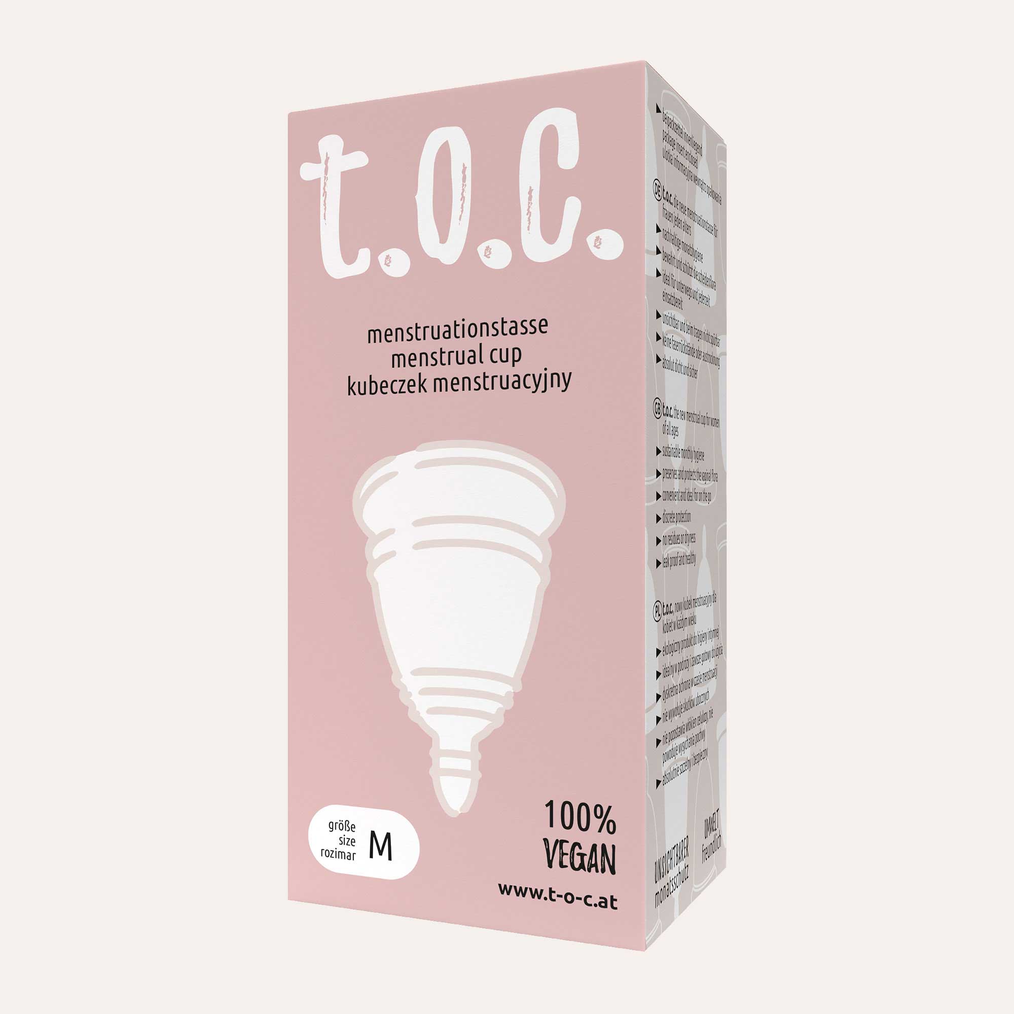 t.o.c. Menstrual cup